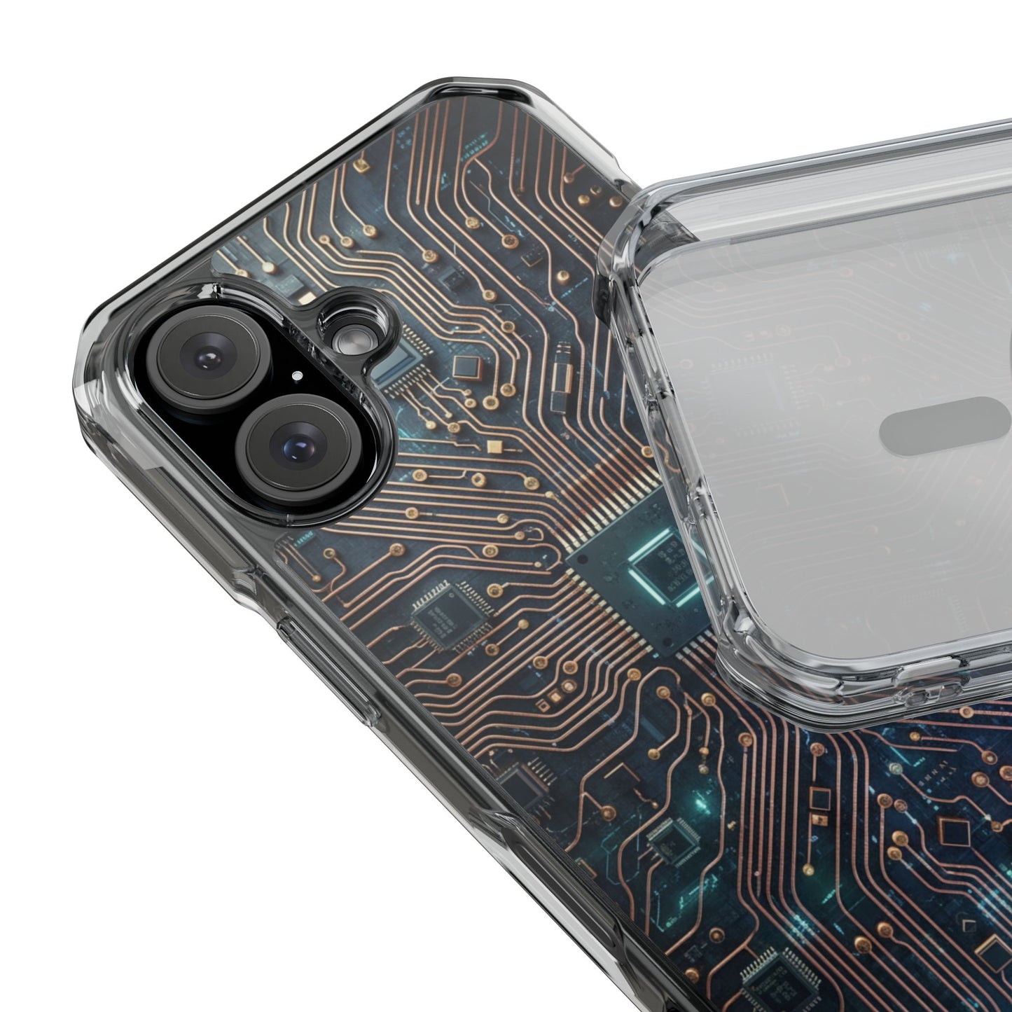 Magnetic Impact Phone Case for iPhone 17/16/15/14. Magnetic Impact Phone Case — Cyber Circuit Design