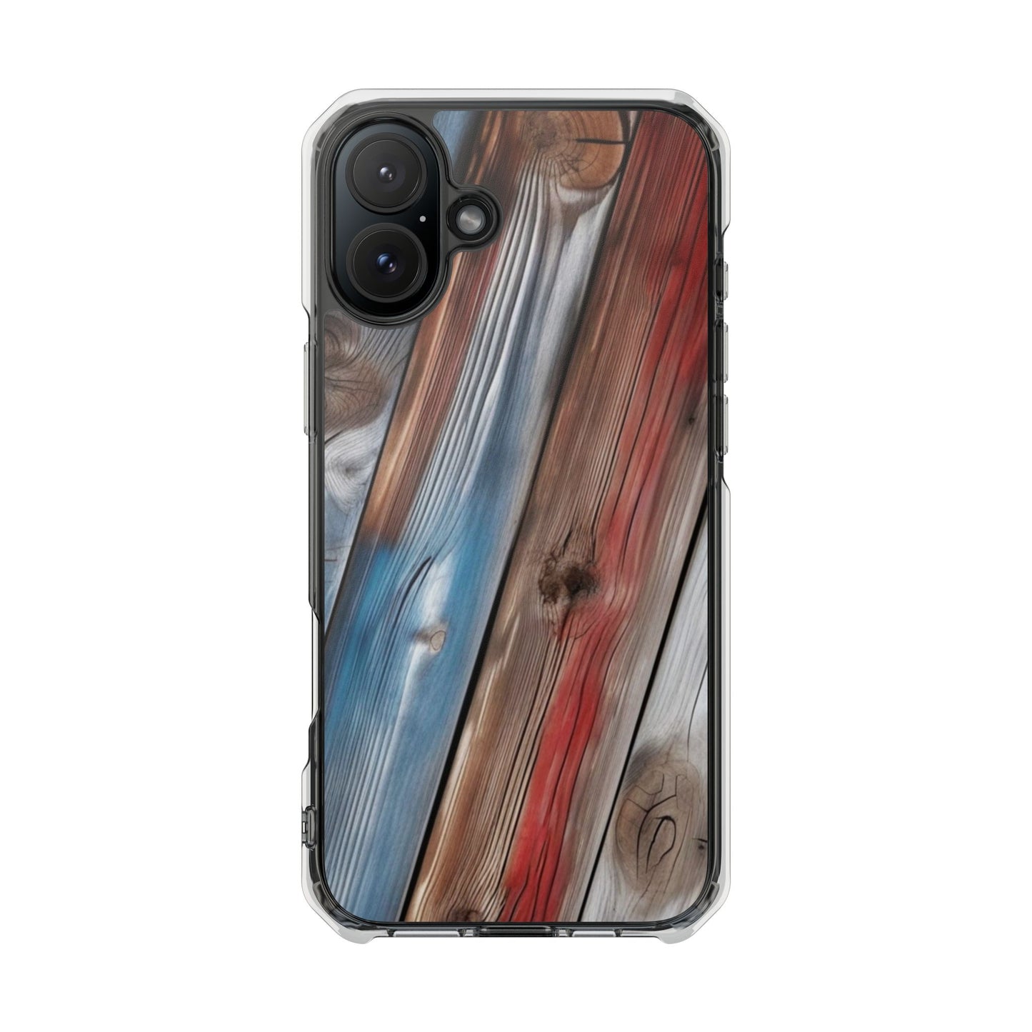 Magnetic Clear Impact Case for iPhone 16/15/14, Protective Cover for Phone, Gift for Him or Her, Eco-Friendly Phone Accessory