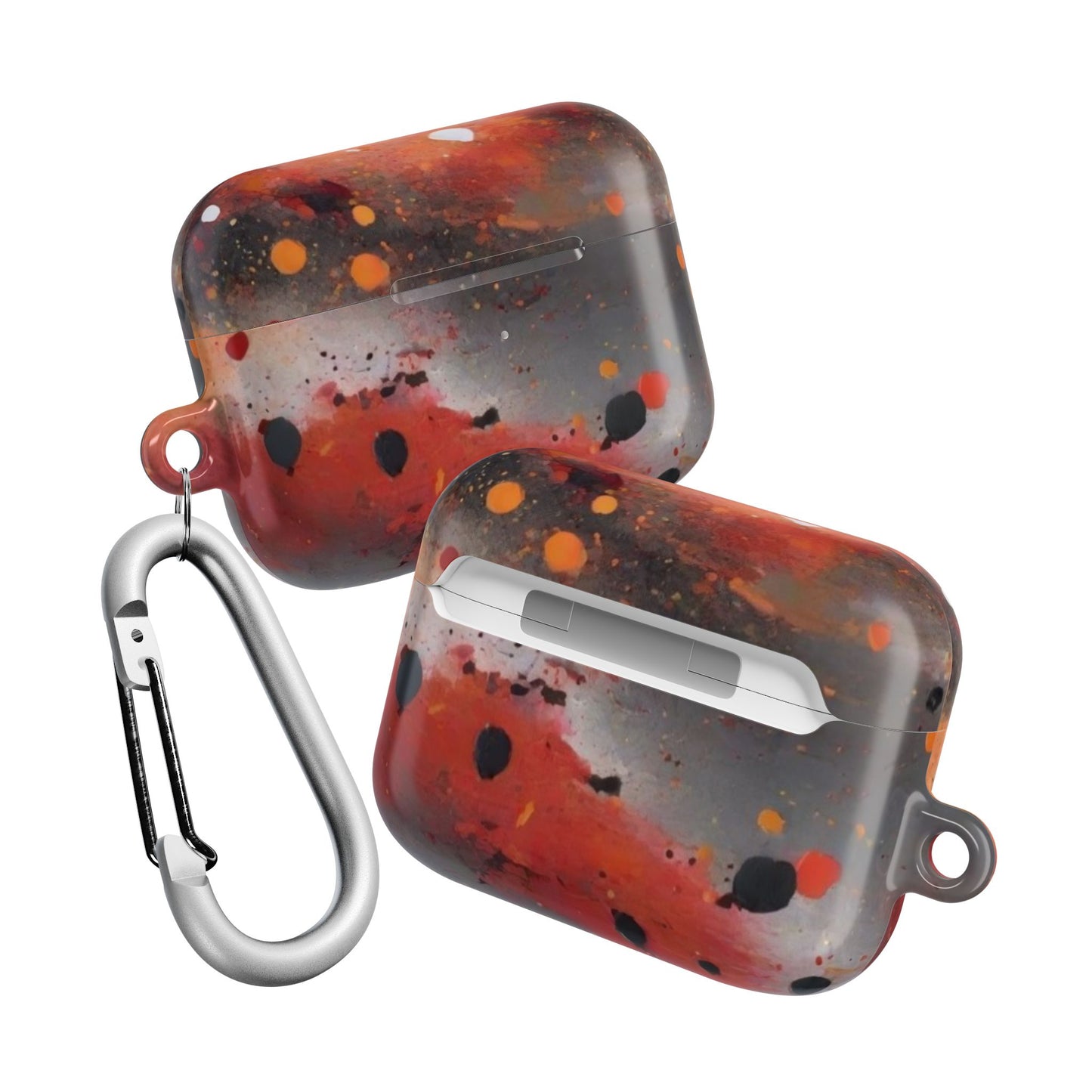 Printed AirPods Case – Scratch-Resistant, Slim & Lightweight Polycarbonate Cover - Trendy Audio Accessory