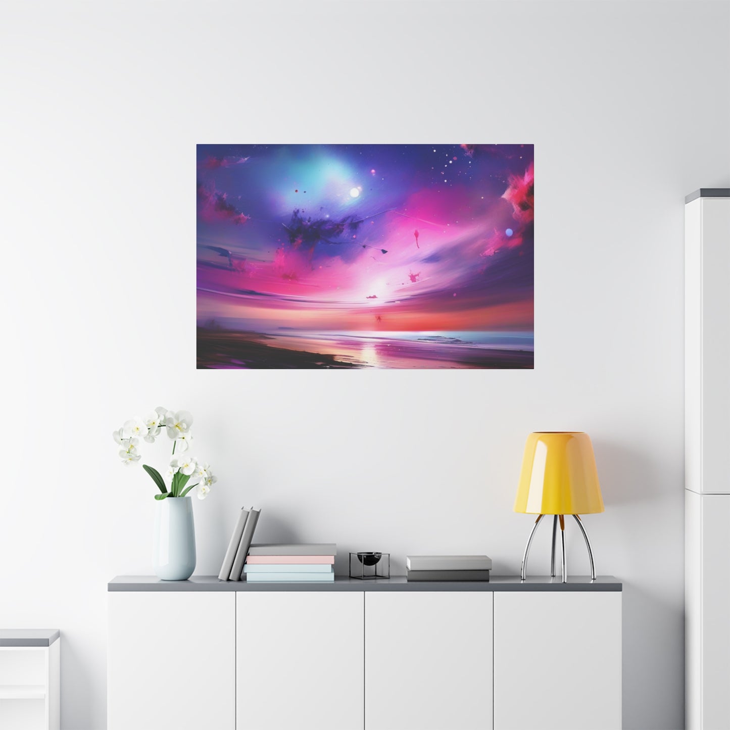Abstract Art Canvas Print – Modern Wall Art, Digital Artwork, Matte Canvas, Ready to Hang, Home & Office Décor, Modern Wall Décor