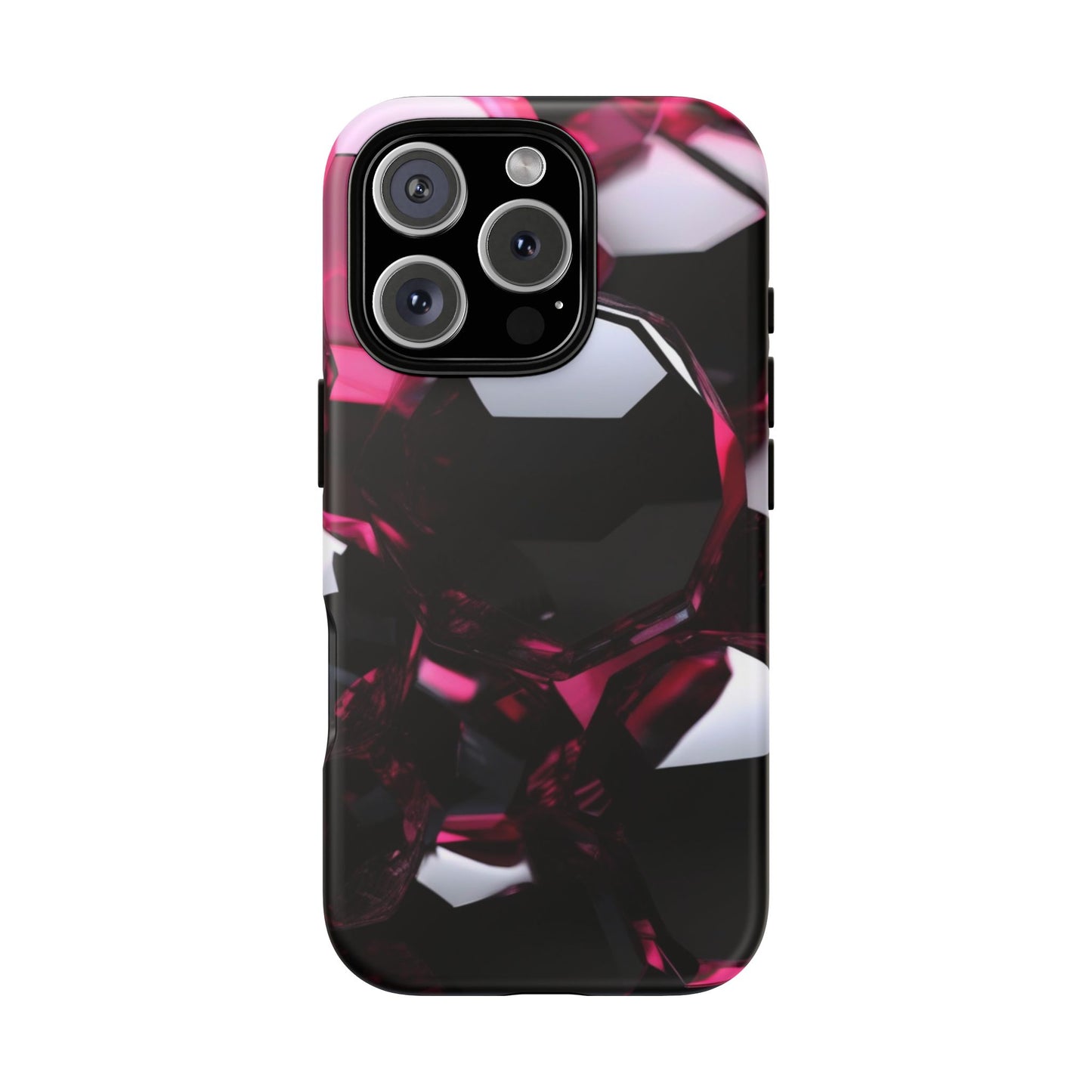 iPhone Tough Case Phone Case for iPhone 14\15\16\17 – Dual Layer, Matte/Glossy Finish, Wireless Charging Compatible