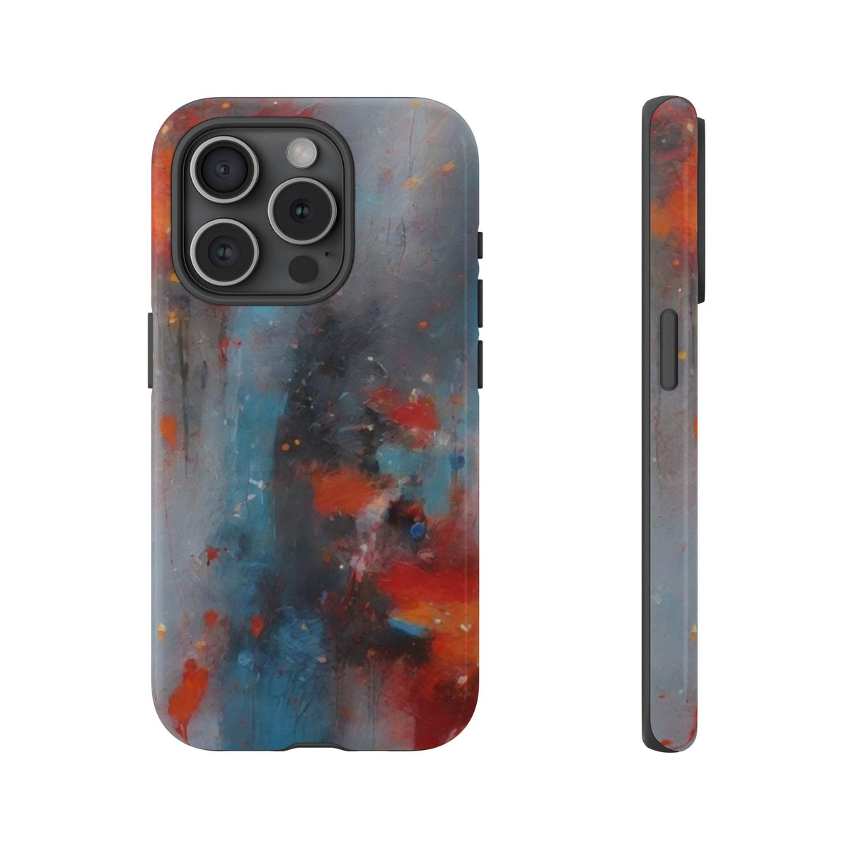 iPhone Tough Case Phone Case for iPhone 14\15\16\17 – Dual Layer, Matte/Glossy Finish, Wireless Charging Compatible