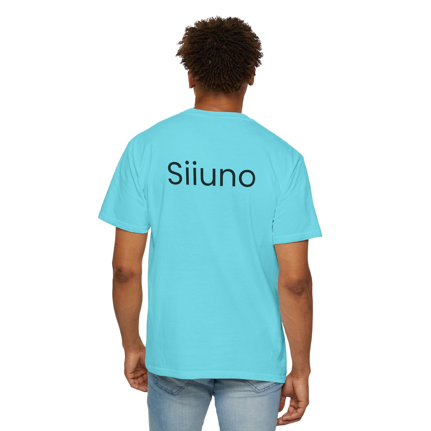 Siiuno Garment-Dyed T-shirt for Everyday Comfort, Unisex Tee for Casual Wear, Gift for Friends, Relaxed Style Tee, Versatile Summer Top