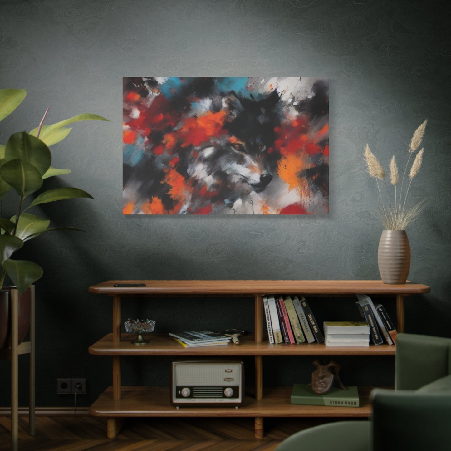 Abstract Art Canvas Print – Modern Wall Art, Digital Artwork, Matte Canvas, Ready to Hang, Home & Office Décor, Modern Wall Décor