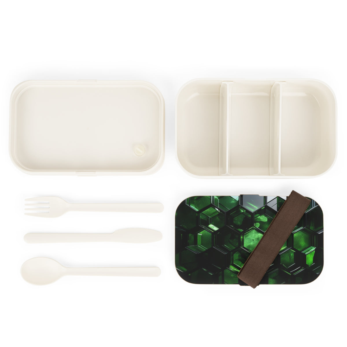 Stylish Bento Lunch Box - Eco-Friendly Food Container, Perfect for Meal Prep, School Lunch, Work, and Picnics