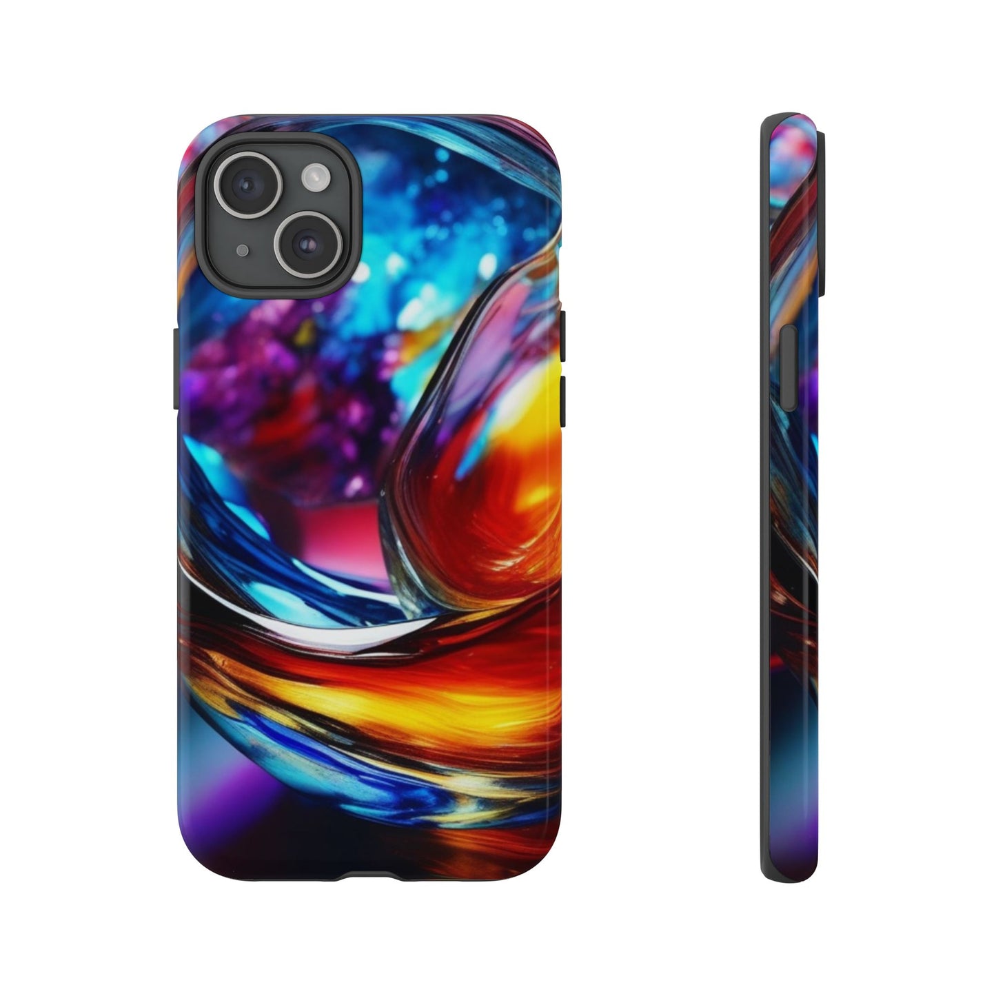 Vibrant Phone Case, Tough Cases for iPhone 17/16/15/14, Stylish Smartphone Cover, Colorful Mobile Accessories, Gift for Tech Lovers