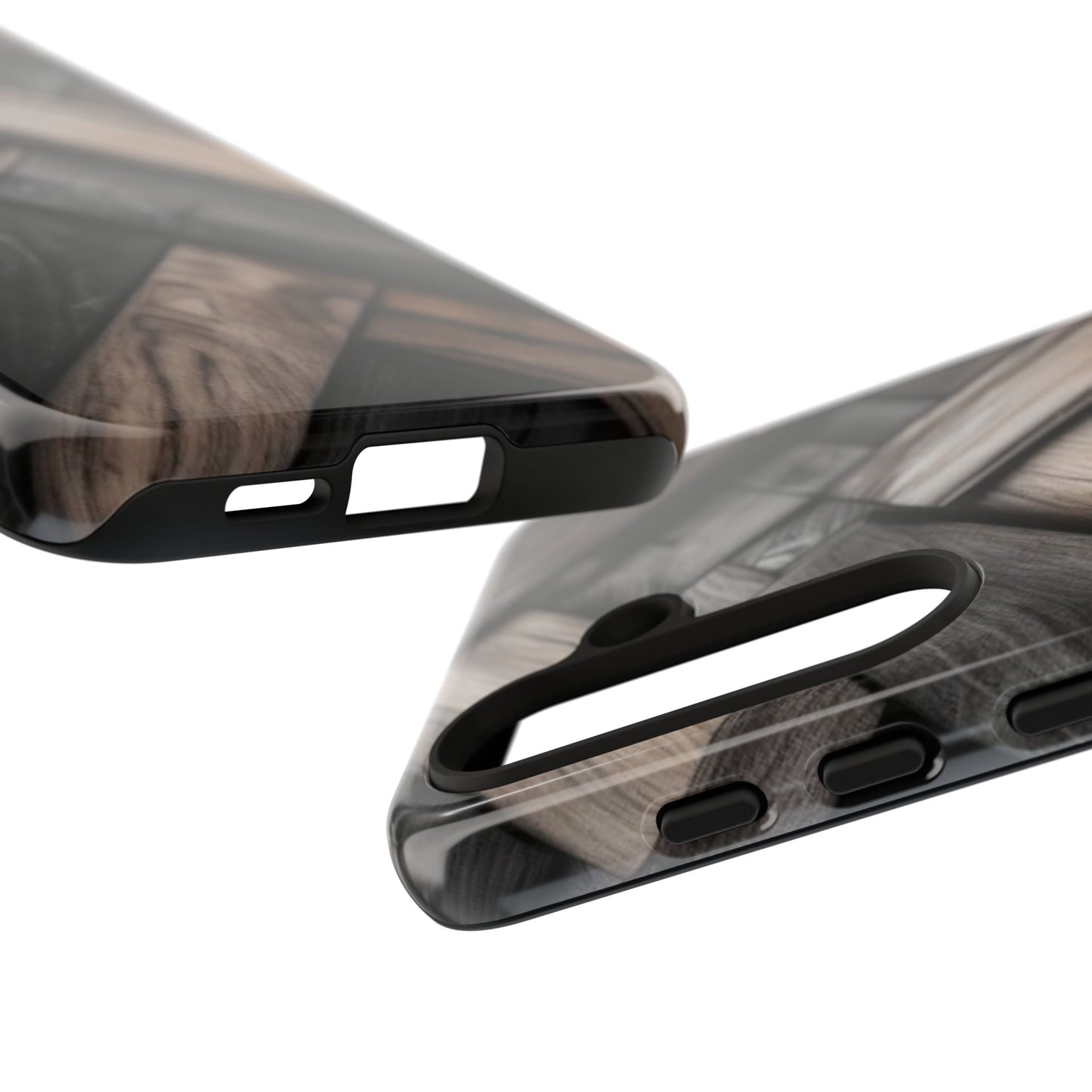 Tough Case Phone Case for Samsung Galaxy S25/S24 – Dual Layer, Matte/Glossy Finish, Wireless Charging Compatible