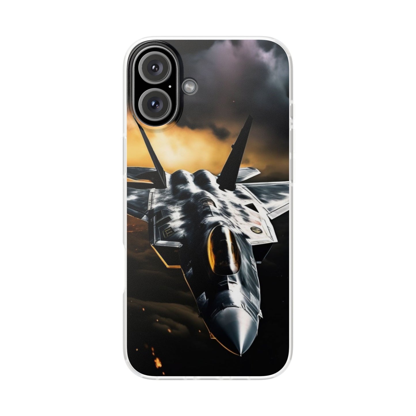Flexi Clear TPU Case for iPhone 16 & Samsung Galaxy S25 – Slim, Lightweight, Wireless Charging Compatible