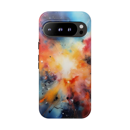 Tough Case Phone Case for Google Pixel 9/9Pro– Dual Layer, Matte/Glossy Finish, Wireless Charging Compatible, Galaxy Phone Case - Tough & Vibrant Protection