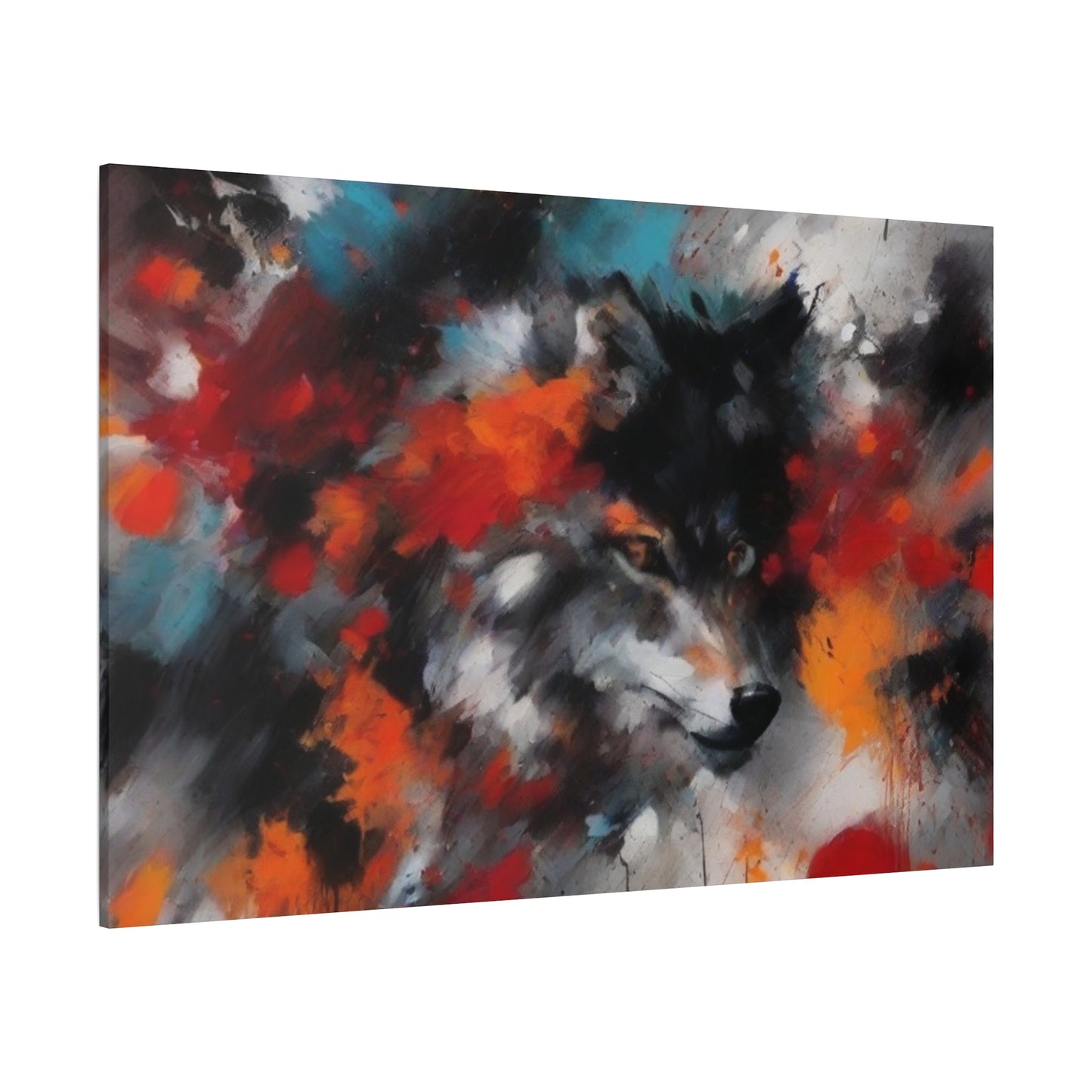 Abstract Art Canvas Print – Modern Wall Art, Digital Artwork, Matte Canvas, Ready to Hang, Home & Office Décor, Modern Wall Décor