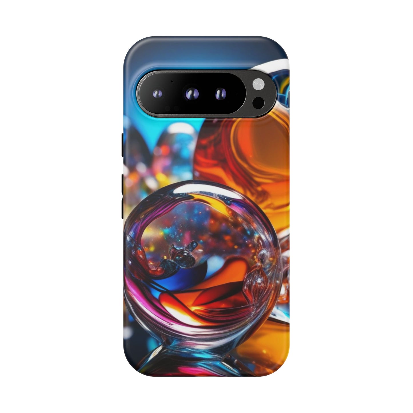 Tough Case Phone Case for  Google Pixel 9/9Pro/9ProXL– Dual Layer, Matte/Glossy Finish, Wireless Charging Compatible