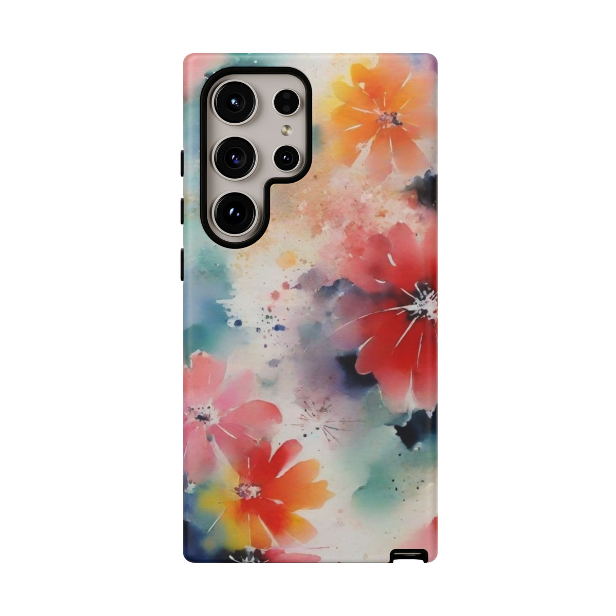 Tough Case Phone Case for Samsung Galaxy S25/S24 – Dual Layer, Matte/Glossy Finish, Wireless Charging Compatible