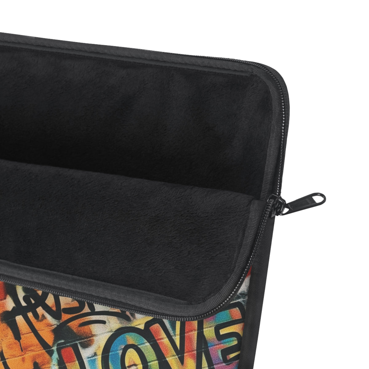 Laptop Sleeve - Modern Tech Accessory, Gift for Students, Stylish Computer Case, Office Essentials | Chic Device Protection for Tech Lovers, Modern Gift, College Essentials, Travel Accessory. Street Art Freedom Unity Peace Laptop Sleeve