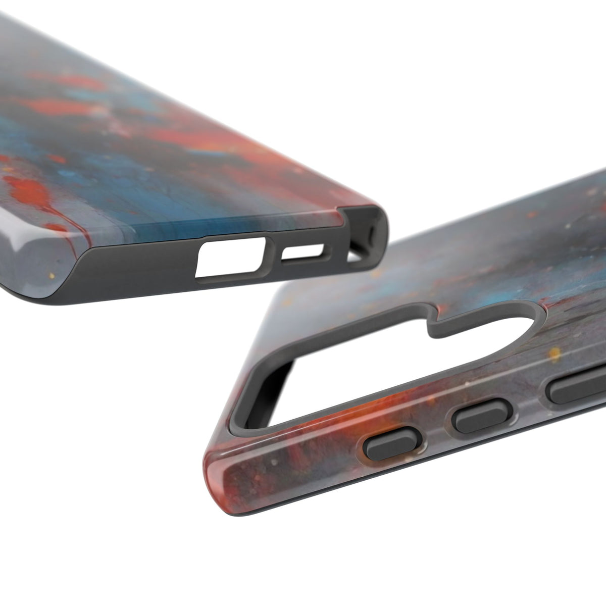 Tough Case Phone Case for Samsung Galaxy S25/S24 – Dual Layer, Matte/Glossy Finish, Wireless Charging Compatible
