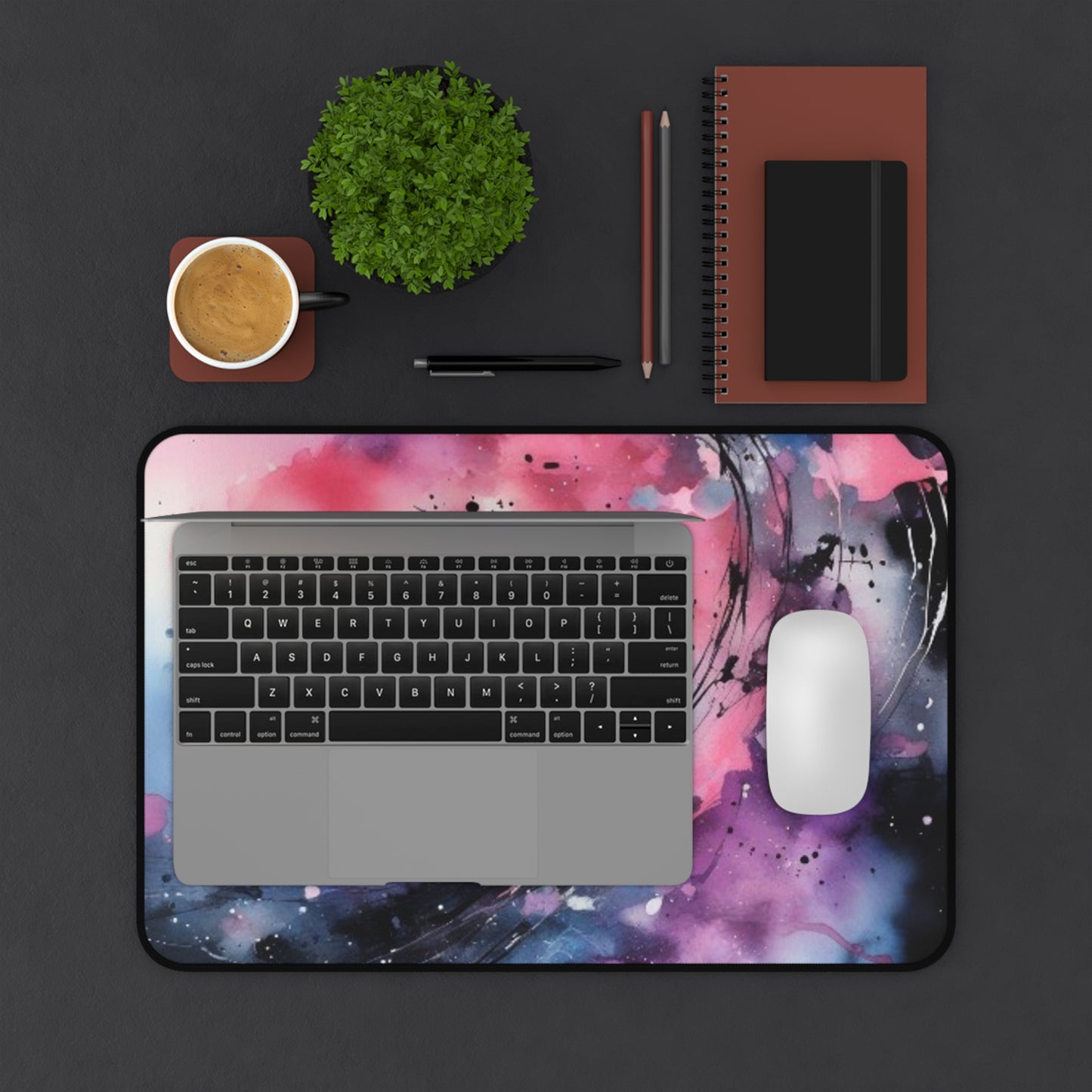 Large Gaming Mouse Pad – Premium Mouse Pad & Tech Accessory for Home & Office, Premium Desk Mat, Gaming Mouse Pad, Non-slip, Artistic Desk Mat - Colorful Abstract Design for Home Office & Study