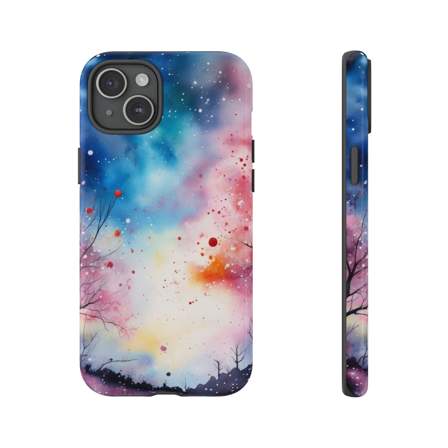 iPhone Tough Case - Fantasy, Abstract  art, Phone Case for iPhone 15\16, Samsung Galaxy S25/S24 – Dual Layer, Matte/Glossy Finish, Wireless Charging Compatible