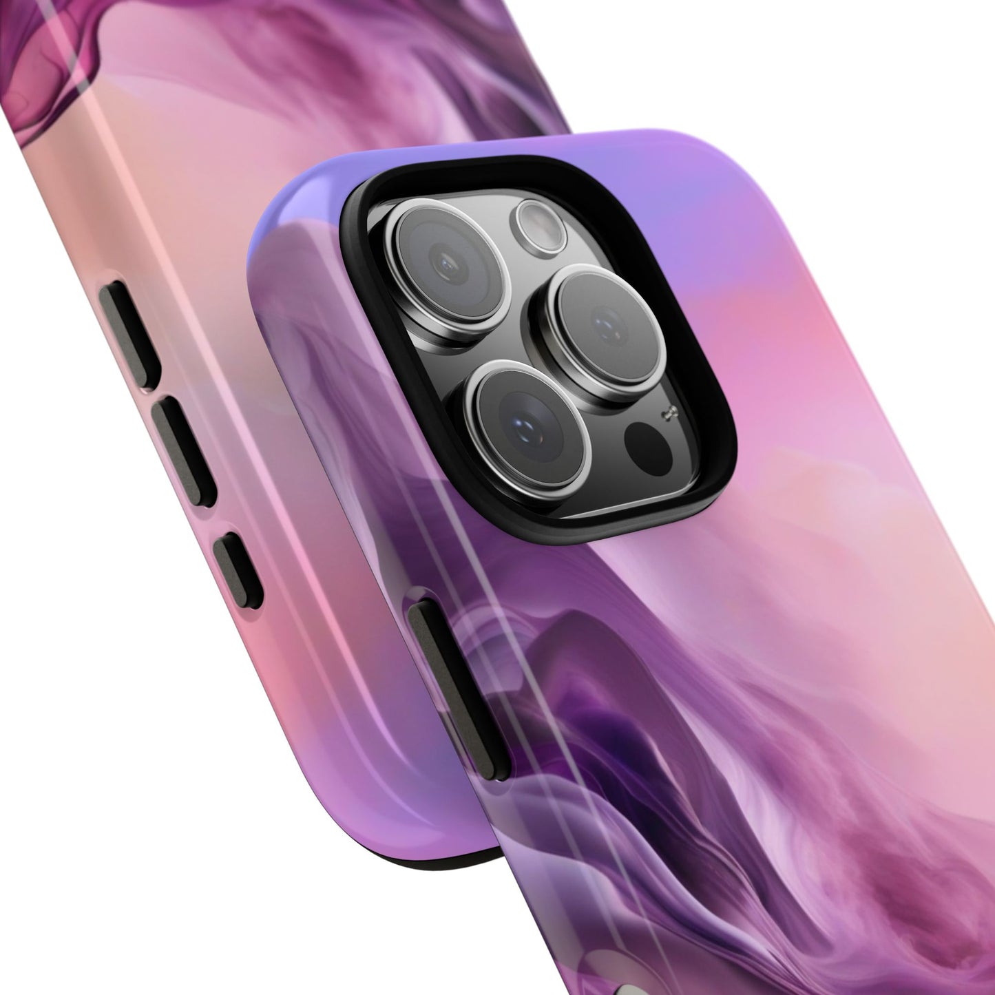 iPhone Tough Case Phone Case for iPhone 14\15\16 – Dual Layer, Matte/Glossy Finish, Wireless Charging Compatible