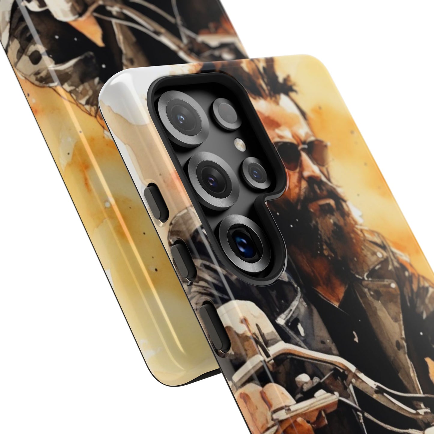 Tough Case Phone Case for Samsung Galaxy S25/S24 – Dual Layer, Matte/Glossy Finish, Wireless Charging Compatible