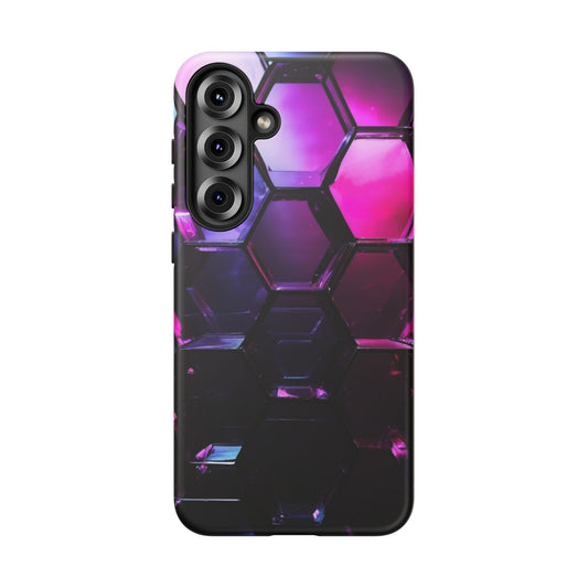 Tough Case Phone Case for Samsung Galaxy S25/S24 – Dual Layer, Matte/Glossy Finish, Wireless Charging Compatible
