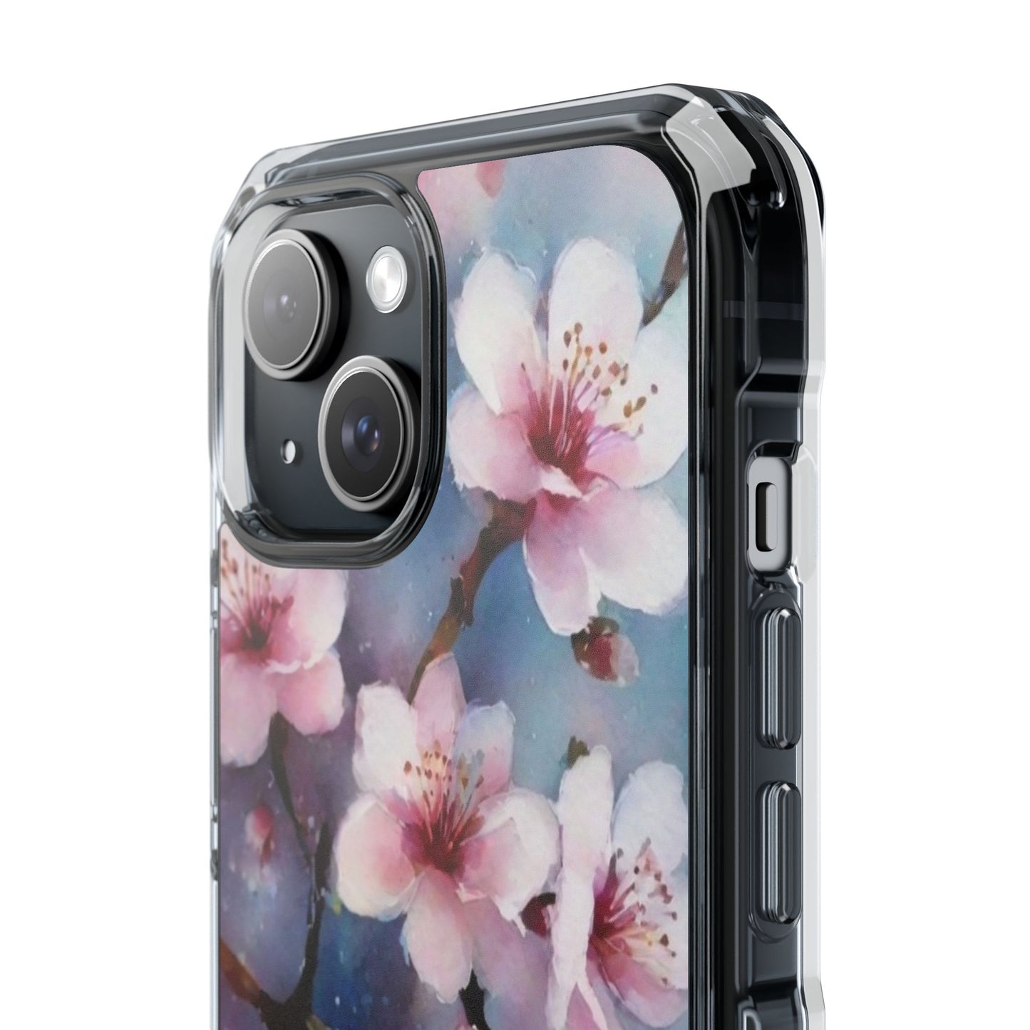 Magnetic Phone Case for iPhone 16/15/14 | Stylish Clear Impact Case, Trendy Protection for iPhone, Unique Gifts for Tech Lovers, Modern Aesthetic