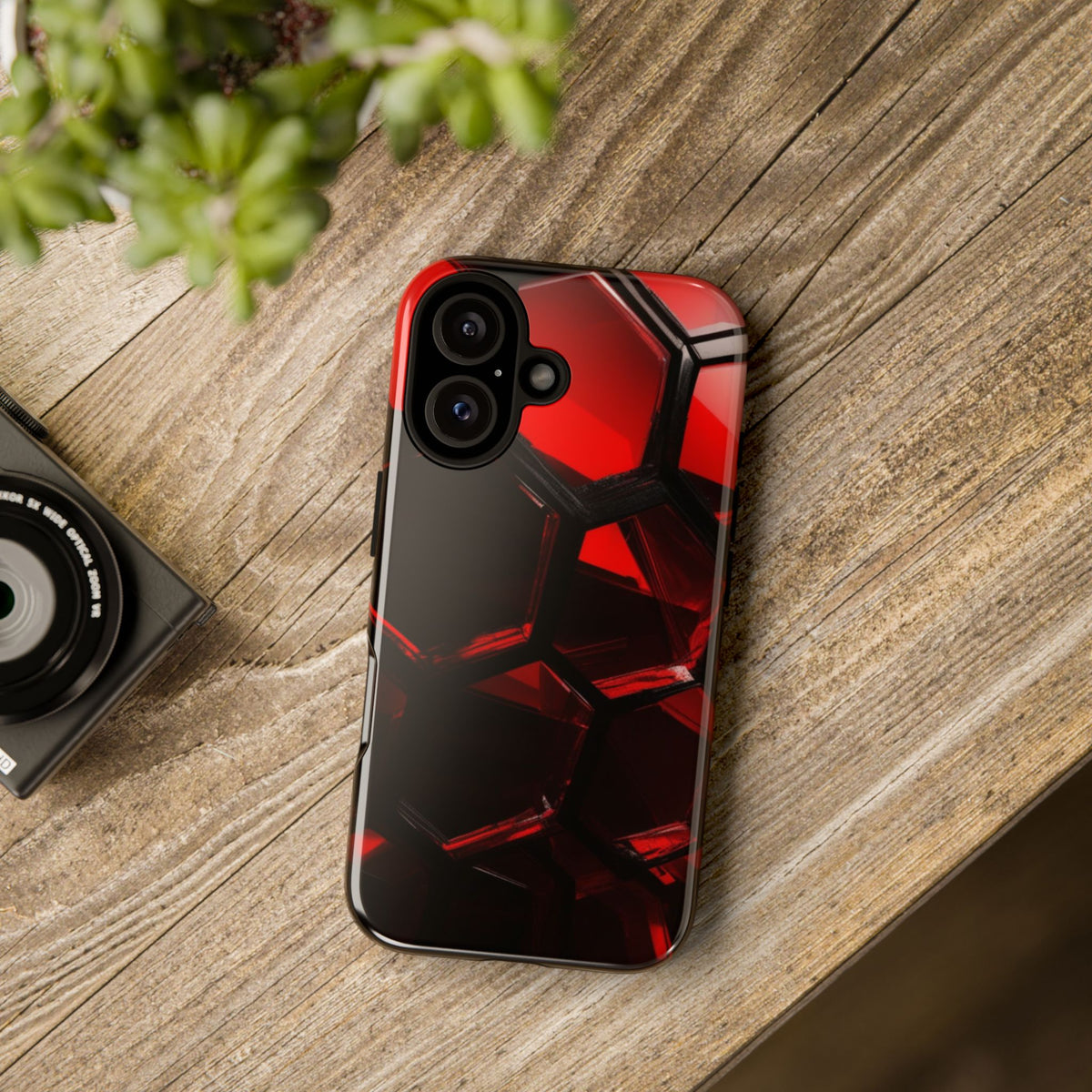 iPhone Tough Case Phone Case for iPhone 14\15\16\17 – Dual Layer, Matte/Glossy Finish, Wireless Charging Compatible