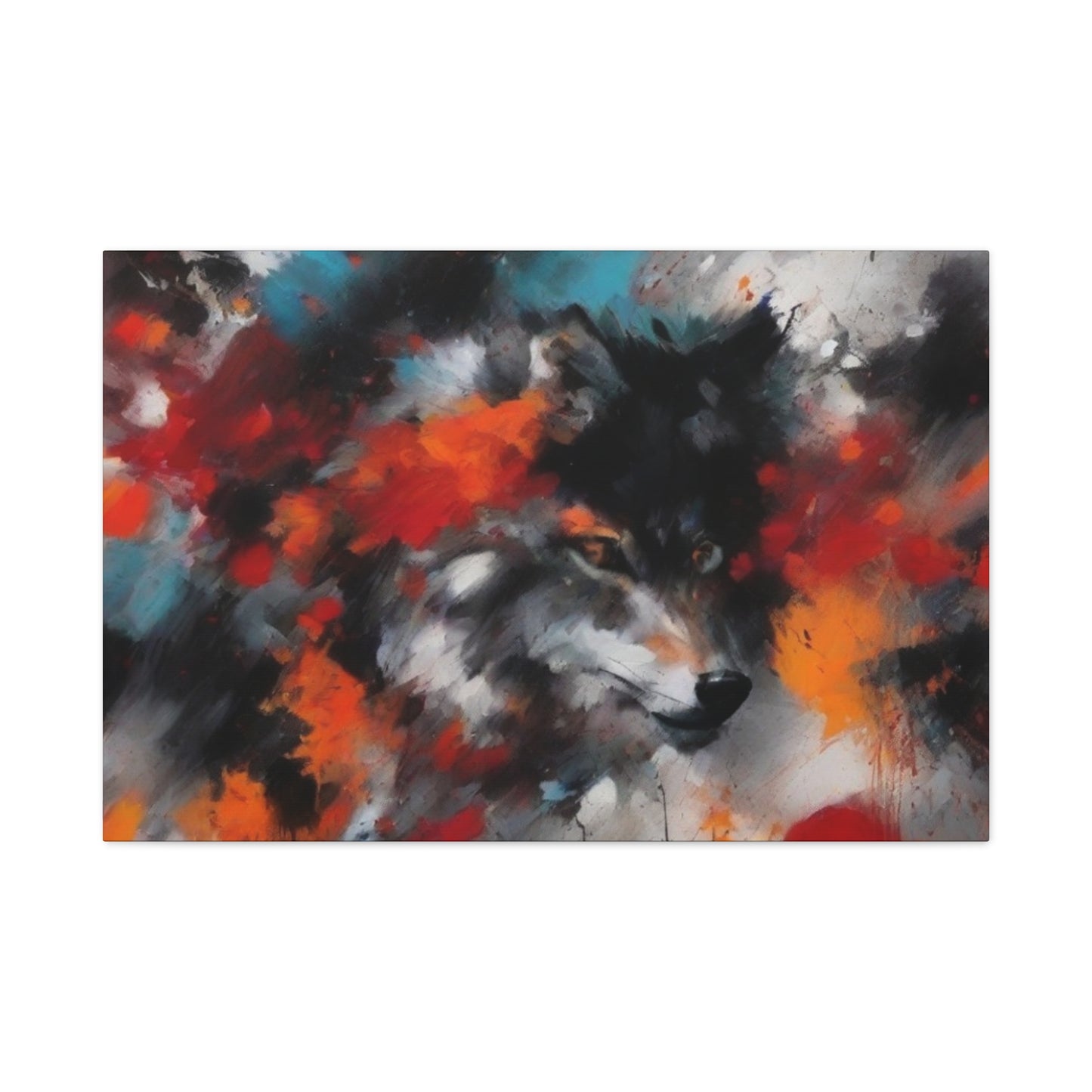 Abstract Art Canvas Print – Modern Wall Art, Digital Artwork, Matte Canvas, Ready to Hang, Home & Office Décor, Modern Wall Décor