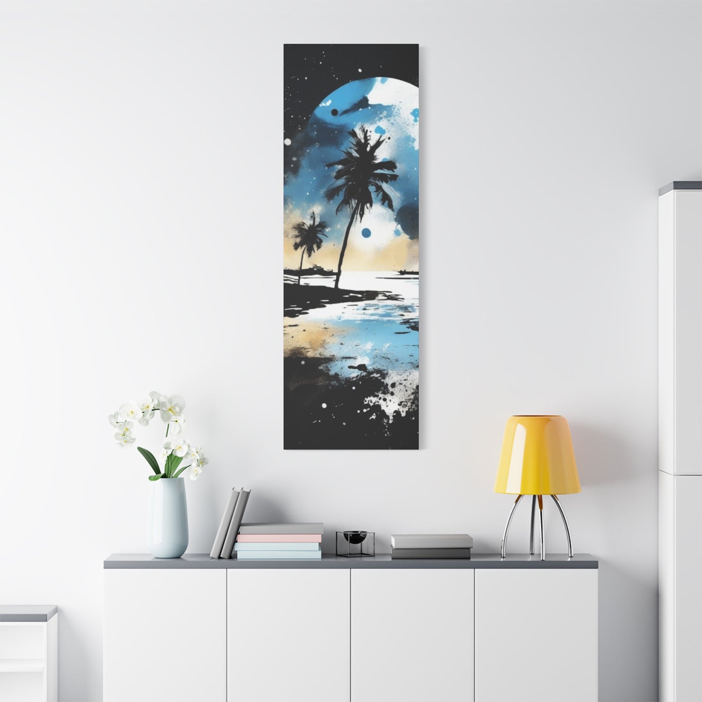Abstract Art Canvas Print – Modern Wall Art, Digital Artwork, Matte Canvas, Ready to Hang, Home & Office Décor, Modern Wall Décor
