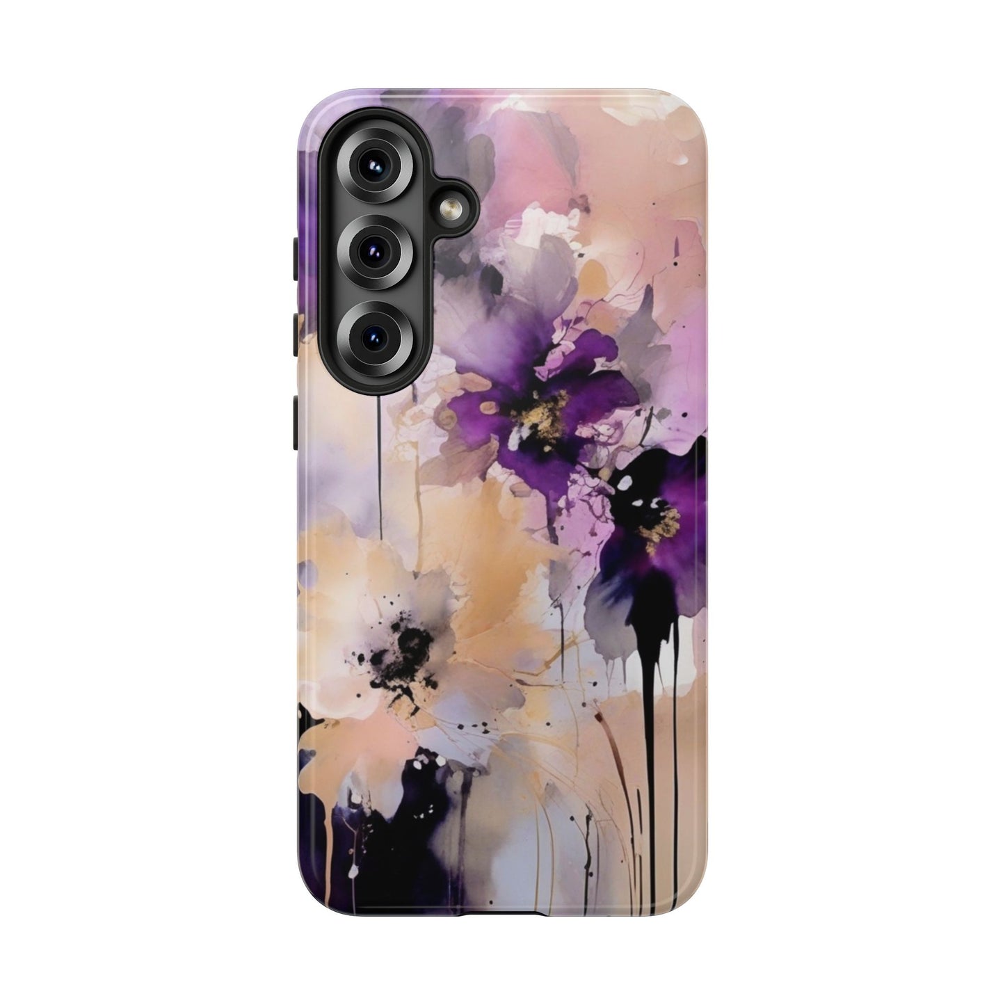 Tough Case Phone Case for Samsung Galaxy S25/S24 – Dual Layer, Matte/Glossy Finish, Wireless Charging Compatible