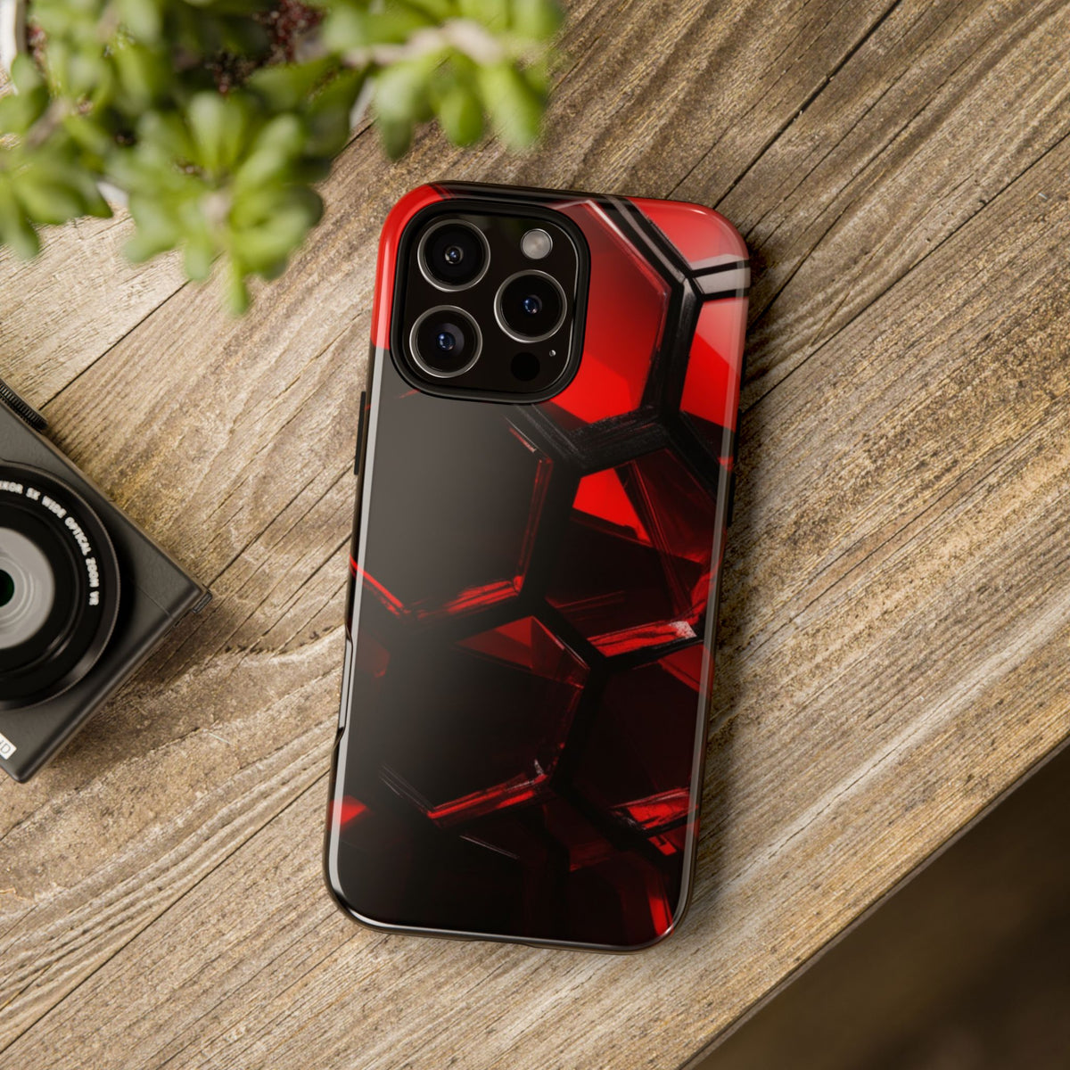 iPhone Tough Case Phone Case for iPhone 14\15\16\17 – Dual Layer, Matte/Glossy Finish, Wireless Charging Compatible