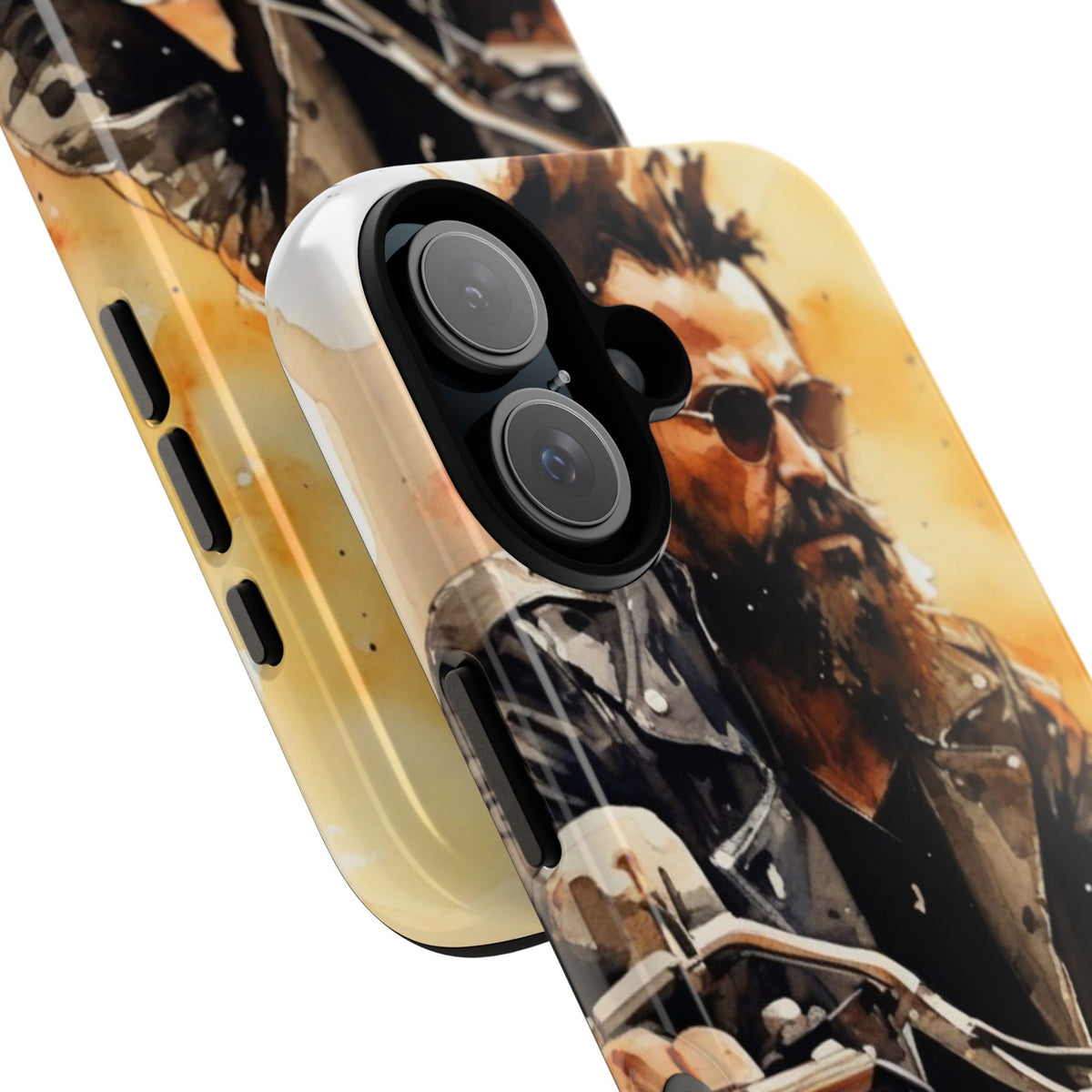 iPhone Tough Case Phone Case for iPhone 14\15\16 – Dual Layer, Matte/Glossy Finish, Wireless Charging Compatible