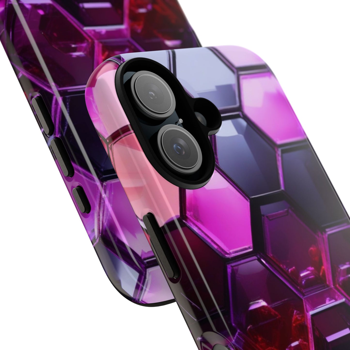 iPhone Tough Case Phone Case for iPhone 14\15\16 – Dual Layer, Matte/Glossy Finish, Wireless Charging Compatible