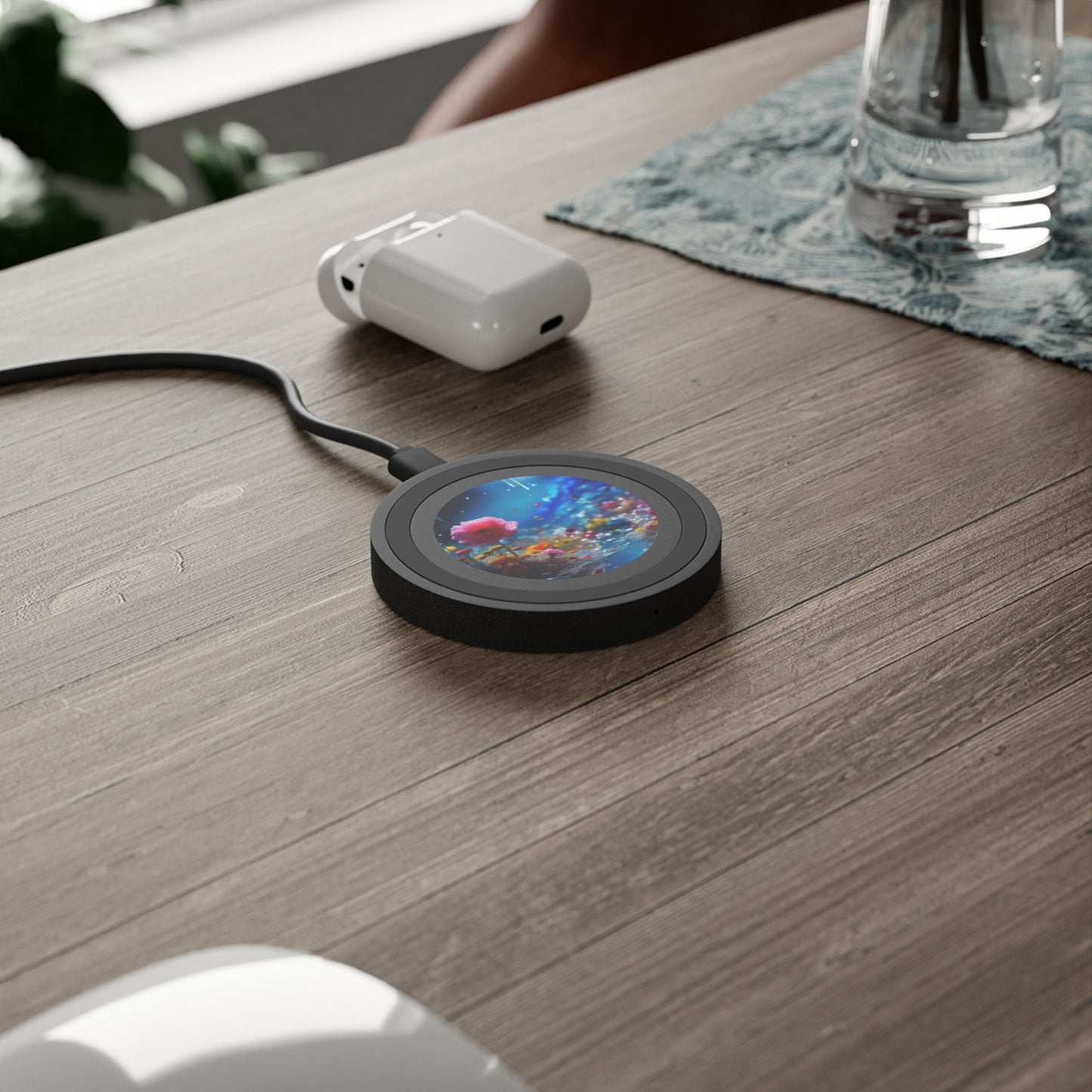 Floral Wireless Charging Pad — Quake Design