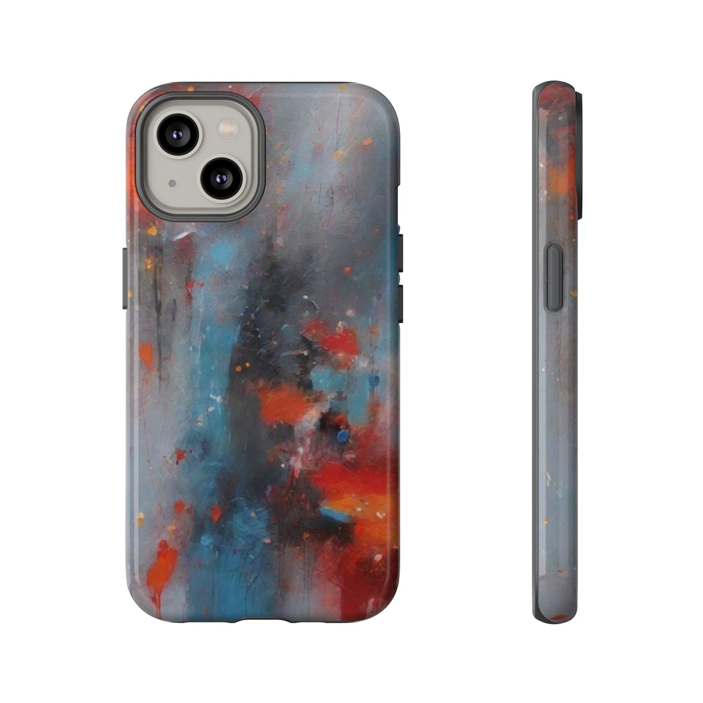 iPhone Tough Case Phone Case for iPhone 14\15\16 – Dual Layer, Matte/Glossy Finish, Wireless Charging Compatible