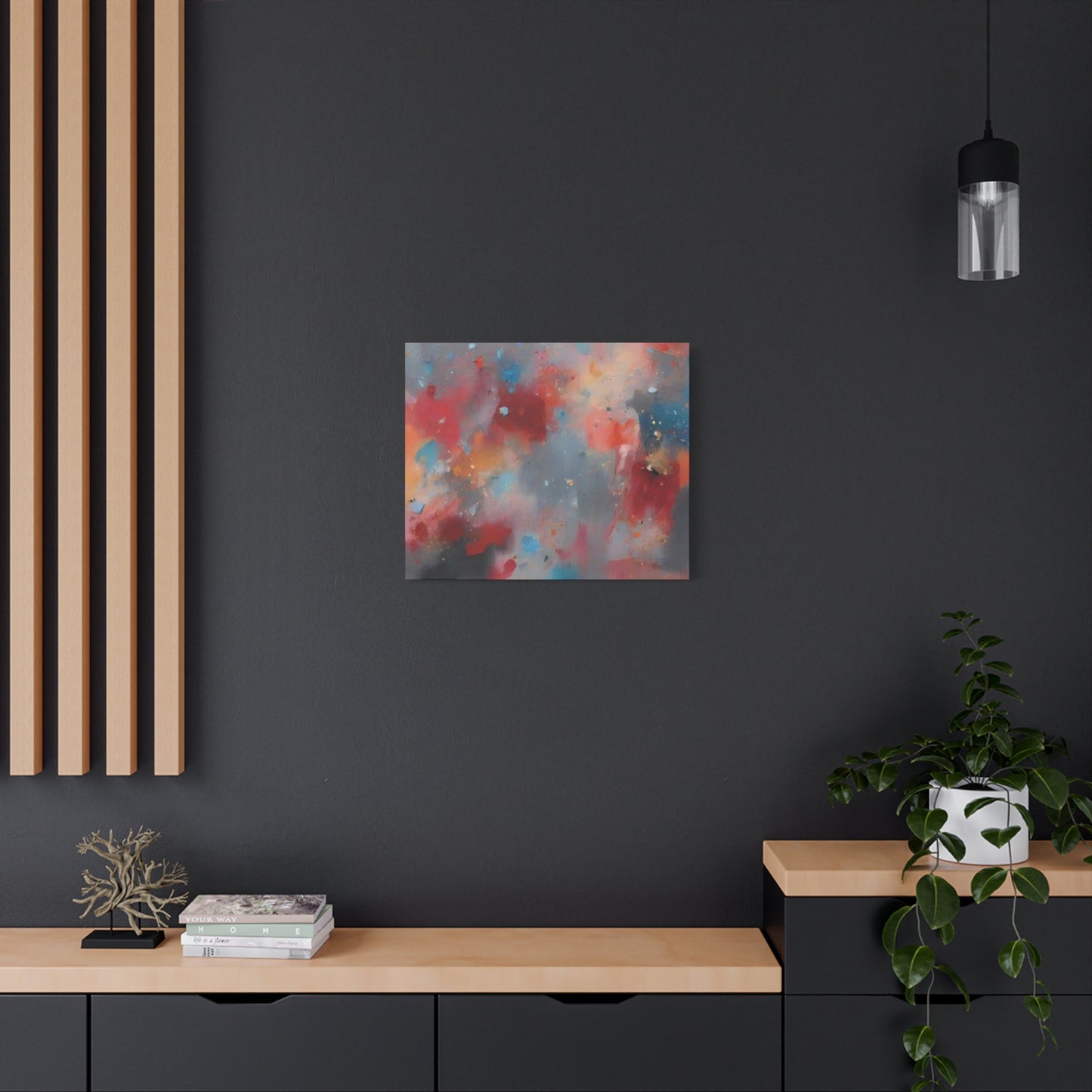 Abstract Art Canvas Print – Modern Wall Art, Digital Artwork, Matte Canvas, Ready to Hang, Home & Office Décor, Modern Wall Décor