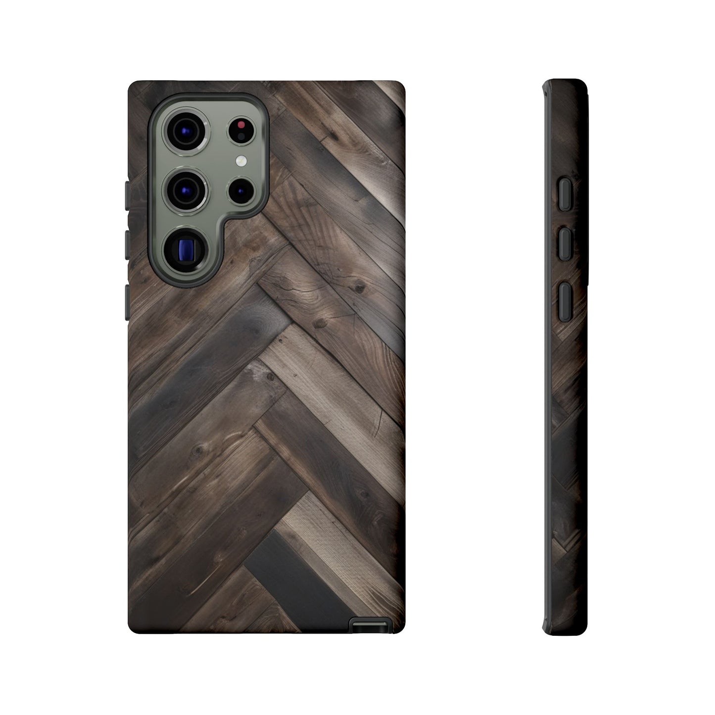 Herringbone Phone Case for Samsung Galaxy S25/S24/S23/S22 - Tough and Stylish Protection