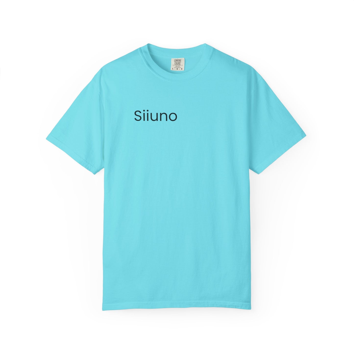 Siiuno Garment-Dyed T-shirt for Everyday Comfort, Unisex Tee for Casual Wear, Gift for Friends, Relaxed Style Tee, Versatile Summer Top