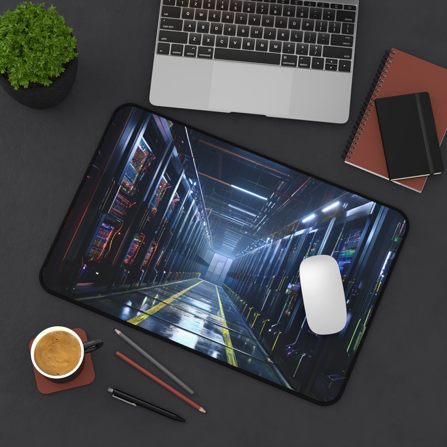 Large Gaming Mouse Pad – Premium Mouse Pad & Tech Accessory for Home & Office, Premium Desk Mat, Gaming Mouse Pad, Non-slip, Futuristic Tech Desk Mat - Perfect for Gamers and Office Spaces