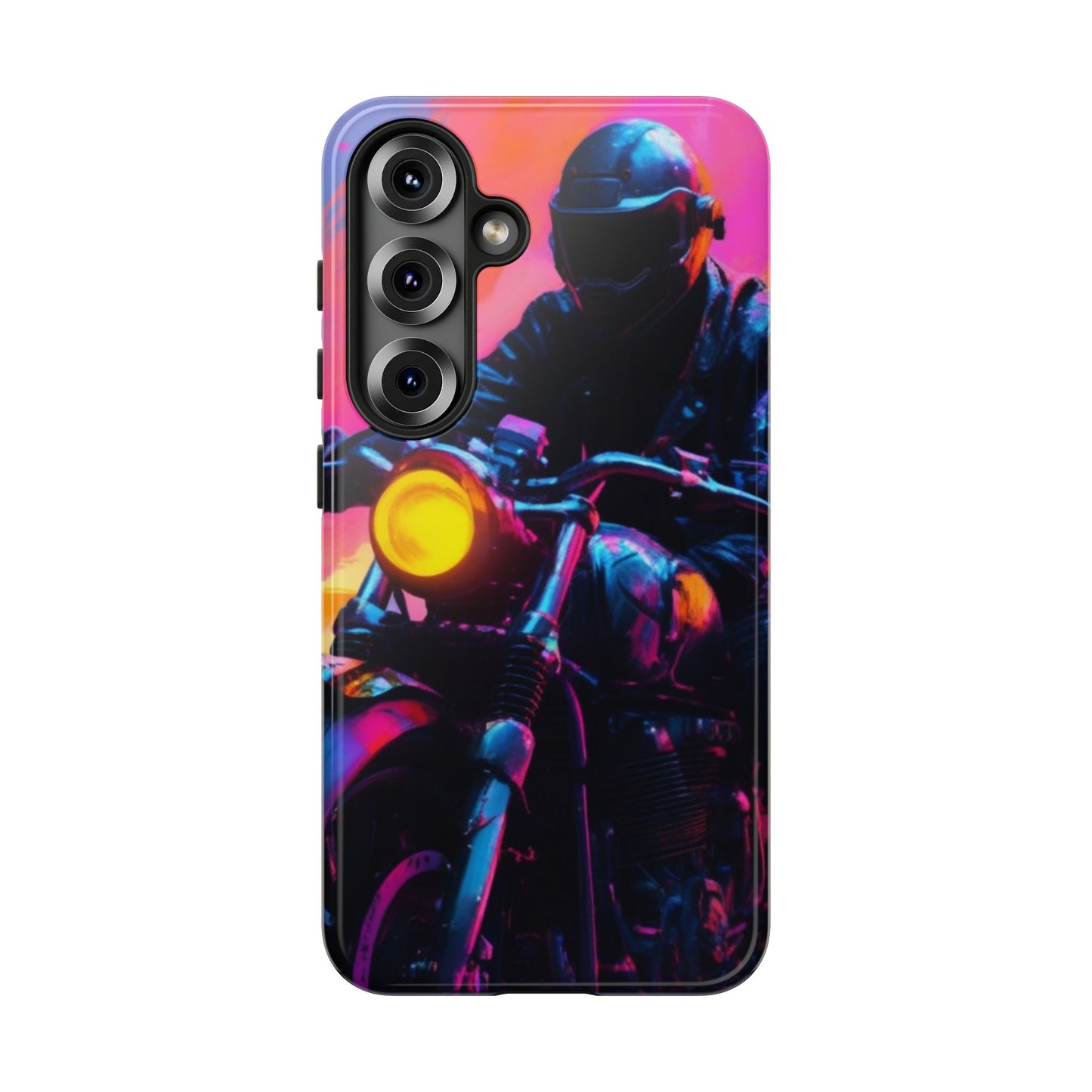 Tough Cases Phone Cases for Samsung Galaxy S25/S24/S23 – Dual Layer, Matte/Glossy Finish, Wireless Charging Compatible