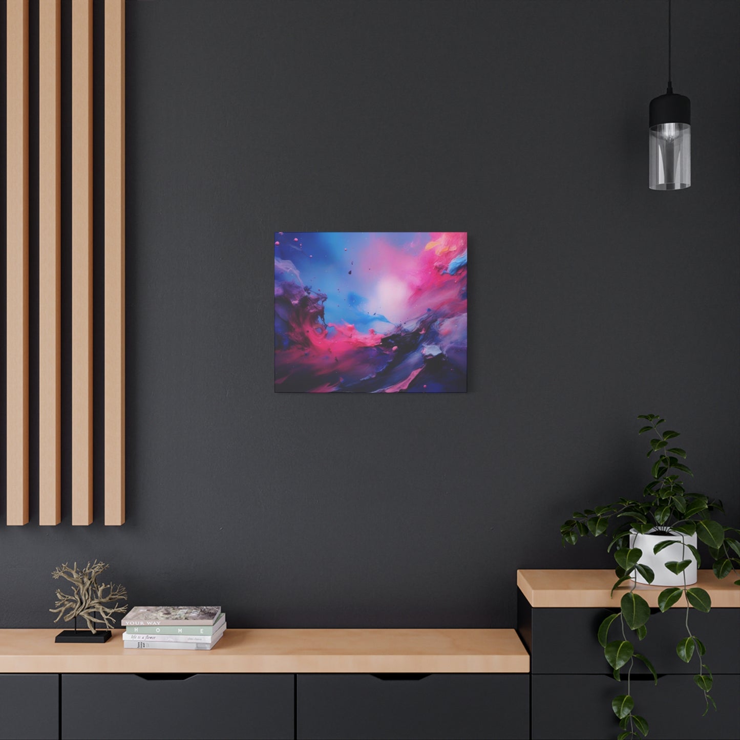 Abstract Art Canvas Print – Modern Wall Art, Digital Artwork, Matte Canvas, Ready to Hang, Home & Office Décor, Modern Wall Décor