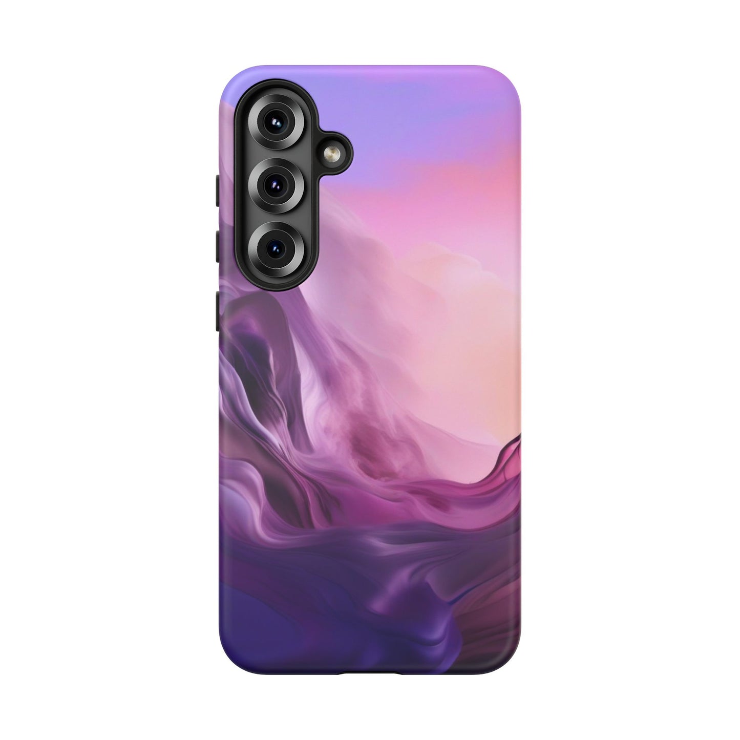 Tough Case Phone Case for Samsung Galaxy S25/S24 – Dual Layer, Matte/Glossy Finish, Wireless Charging Compatible