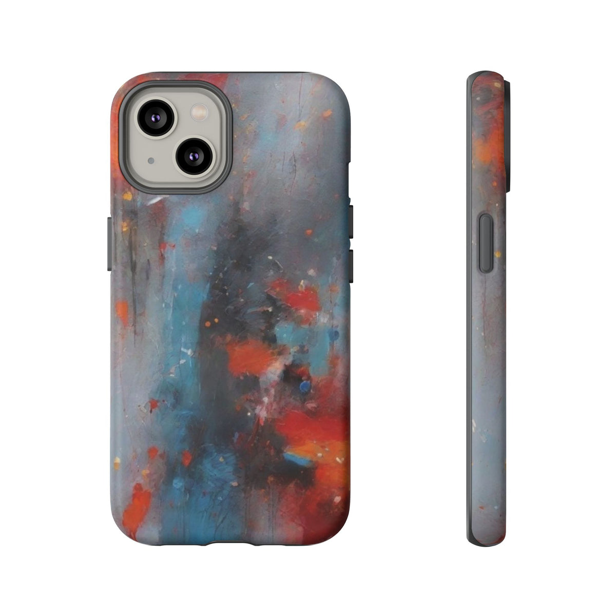 iPhone Tough Case Phone Case for iPhone 14\15\16\17 – Dual Layer, Matte/Glossy Finish, Wireless Charging Compatible