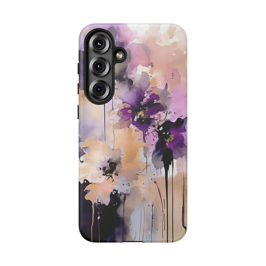 Tough Case Phone Case for Samsung Galaxy S25/S24 – Dual Layer, Matte/Glossy Finish, Wireless Charging Compatible