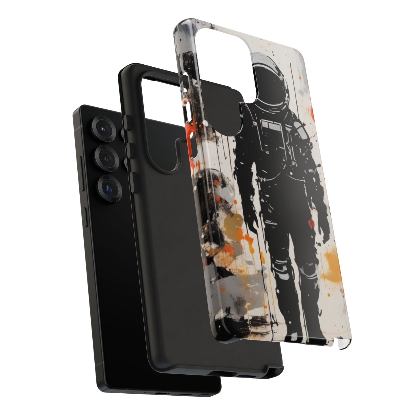 Tough Case Phone Case for Samsung Galaxy S25/S24 – Dual Layer, Matte/Glossy Finish, Wireless Charging Compatible