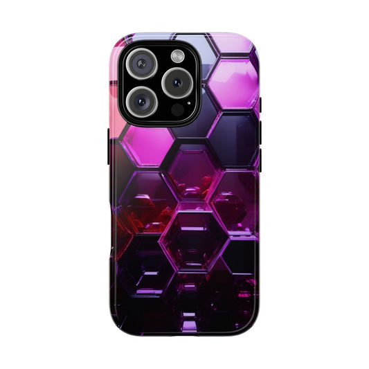 iPhone Tough Case Phone Case for iPhone 14\15\16 – Dual Layer, Matte/Glossy Finish, Wireless Charging Compatible