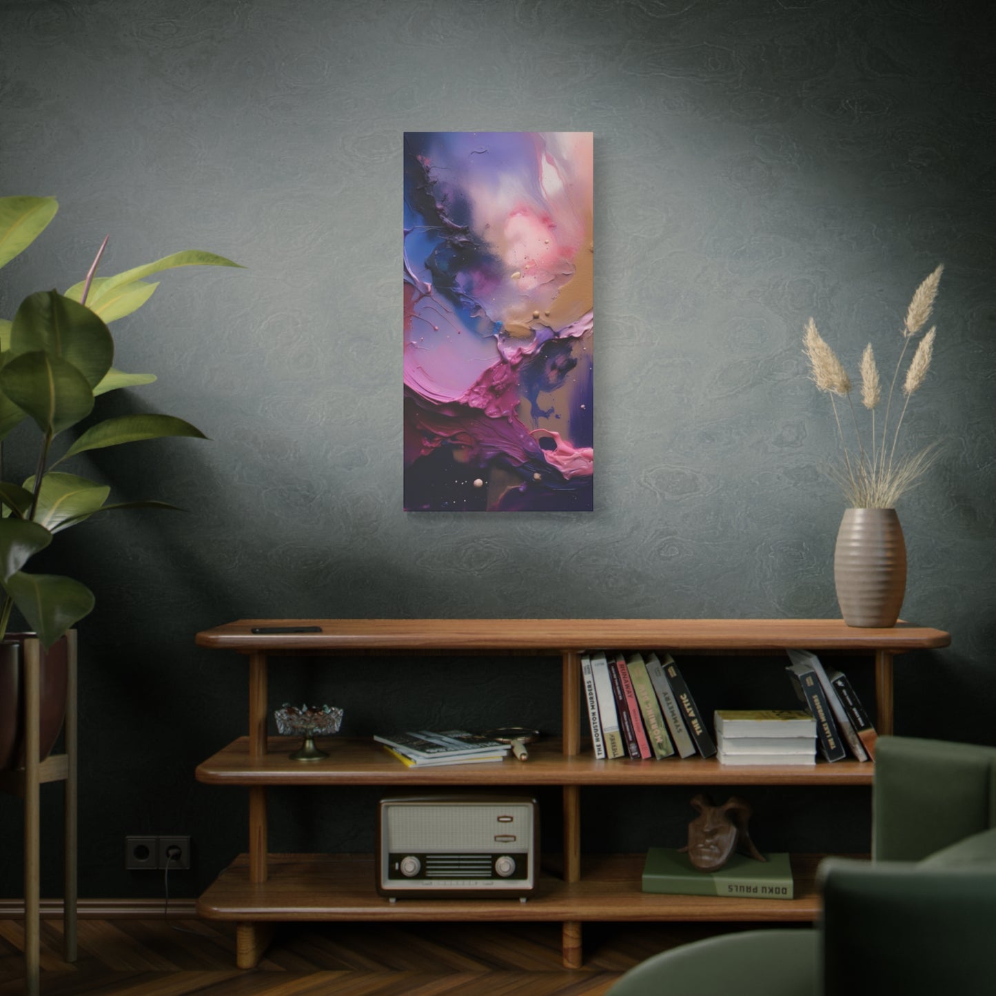 Abstract Art Canvas Print – Modern Wall Art, Digital Artwork, Matte Canvas, Ready to Hang, Home & Office Décor, Modern Wall Décor