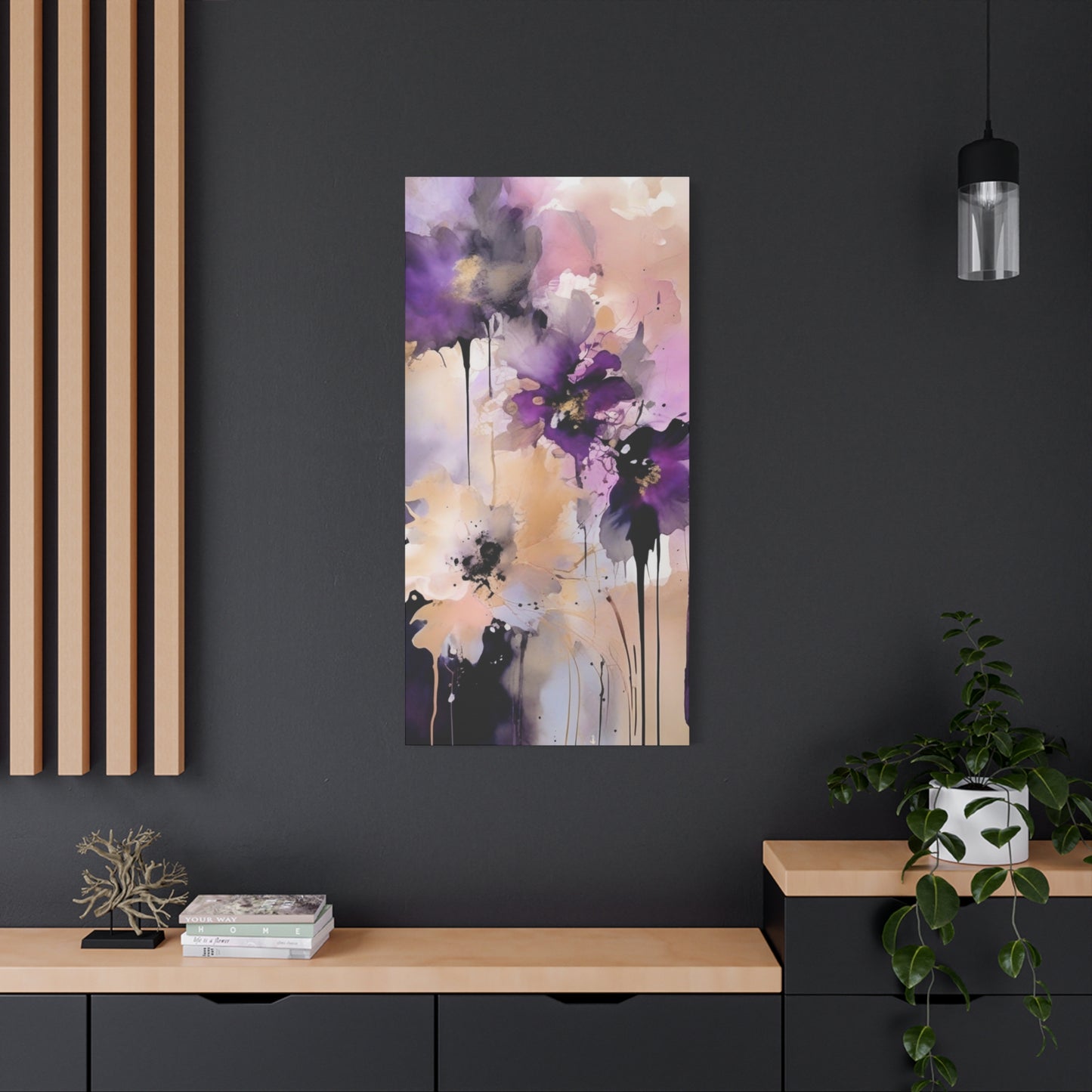 Abstract Art Canvas Print – Modern Wall Art, Digital Artwork, Matte Canvas, Ready to Hang, Home & Office Décor, Modern Wall Décor