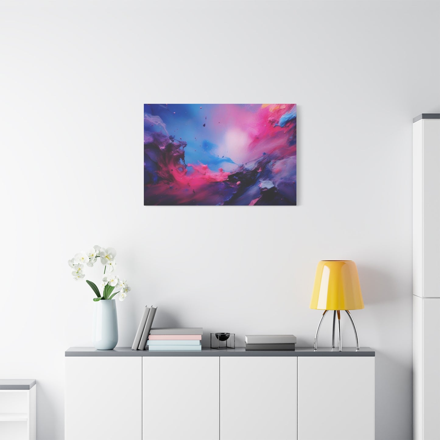 Abstract Art Canvas Print – Modern Wall Art, Digital Artwork, Matte Canvas, Ready to Hang, Home & Office Décor, Modern Wall Décor