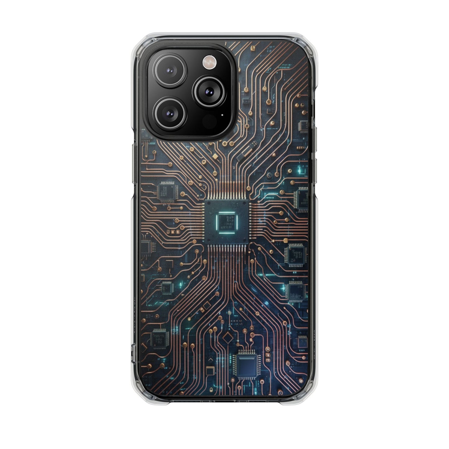 Magnetic Impact Phone Case for iPhone 17/16/15/14. Magnetic Impact Phone Case — Cyber Circuit Design