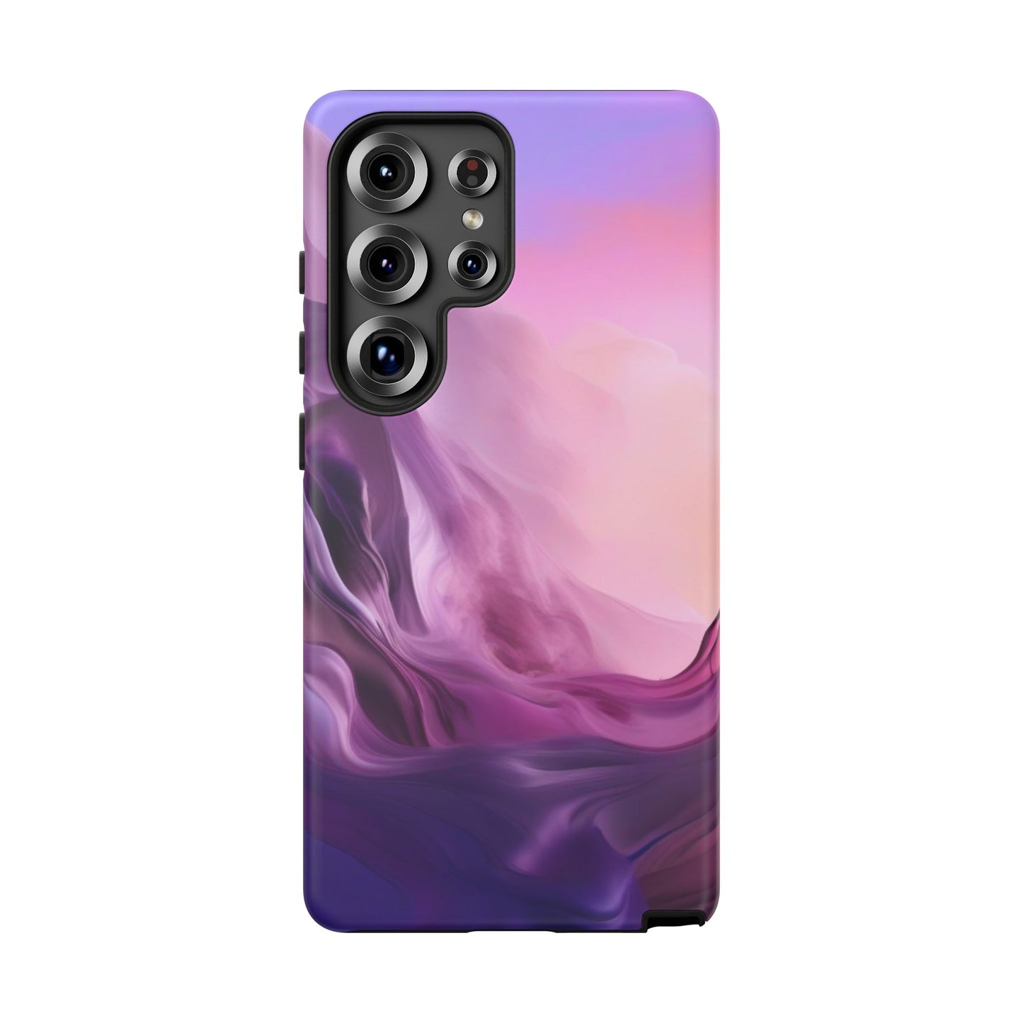 Tough Case Phone Case for Samsung Galaxy S25/S24 – Dual Layer, Matte/Glossy Finish, Wireless Charging Compatible