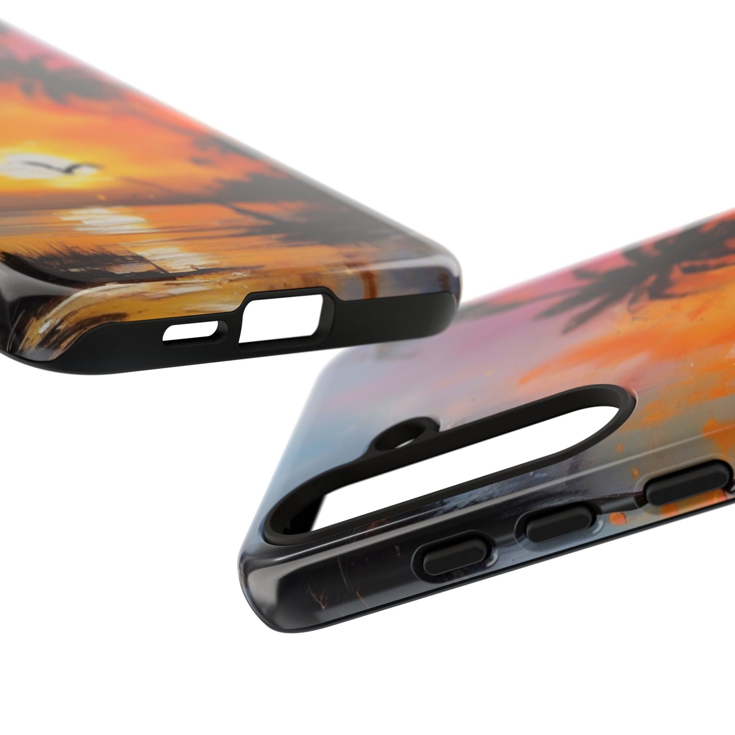 Tough Case Phone Case for Samsung Galaxy S25/S24 – Dual Layer, Matte/Glossy Finish, Wireless Charging Compatible